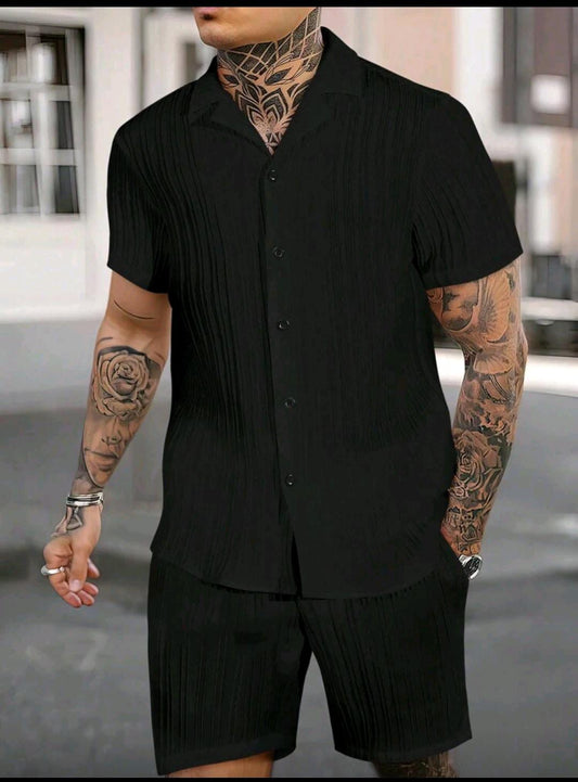 CONJUNTO CAMISA Y SHORT HOMBRE