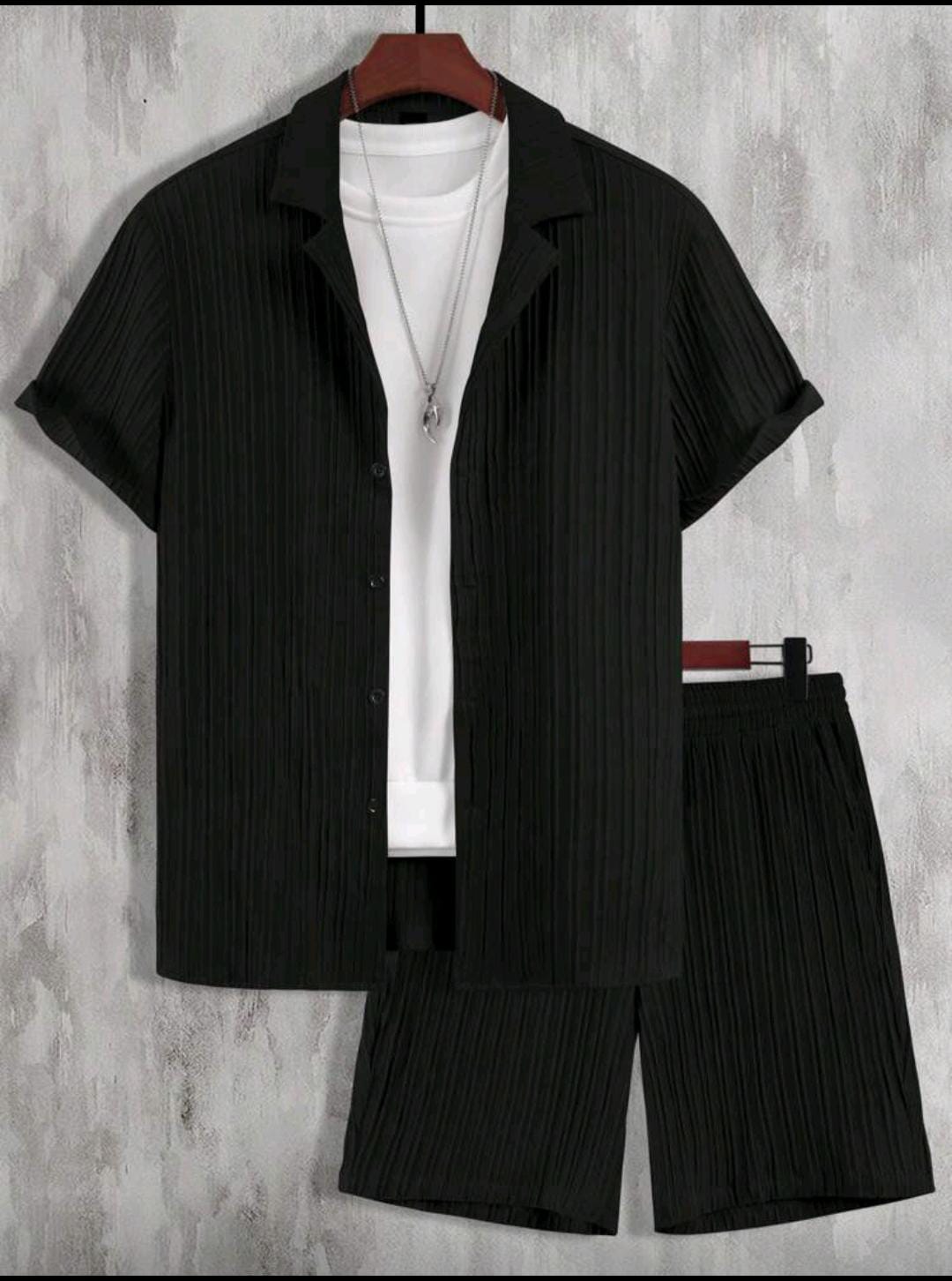 CONJUNTO CAMISA Y SHORT HOMBRE